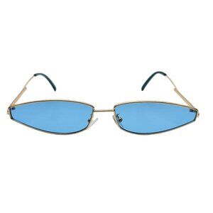 9343 | Blue Teardrop Lens Sunglasses